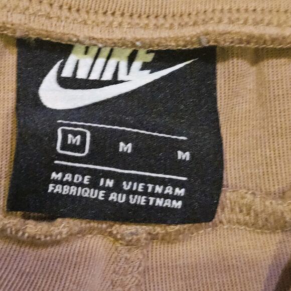 Nike Sportswear Womens Medium Tech Fleece Jogger Pants Desert Dust BV3472 ZP - Picture 6 of 8